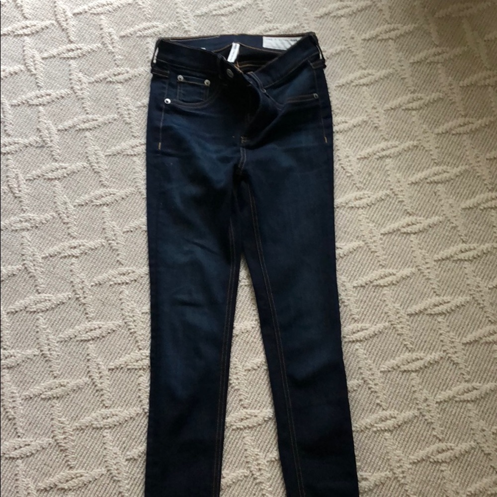 Rag and bones high rise jeans